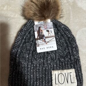 Rae Dunn winter Love hat